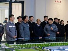 運(yùn)城市委副書記、代市長(zhǎng)姚遜調(diào)研華兆東南綠建